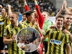 CLB Kazakhstan ăn mừng vì gặp Real Madrid ở Champions League