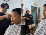 Lần đầu cắt tóc ở đây nhưng cũng có thể là lần cuối