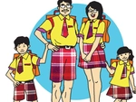 Bắt phụ huynh mặc đồng phục cho sang chảnh