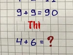 Câu đố toán học khiến nhiều người lớn vò đầu bứt tai