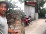 Xe máy phi vào bụi cây vì tay ga tự chế