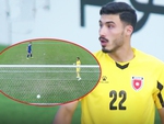 Màn ăn mừng đáng... buồn nhất sự nghiệp thủ môn U23 Jordan
