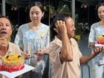 Cô gái khiến người xem cười đau bụng màn đu trend 'bánh kem thành tựu' độc lạ