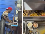 Bị phát hiện tái chế thức ăn thừa, nhân viên bảo 'không sao đâu'