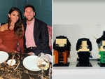 Vợ Messi gây sốt với phòng trưng bày lego riêng