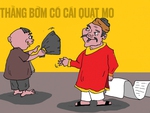 Năm nào cũng thấy phú ông dụ thằng Bờm đổi quạt mo