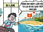 Bắt đầu kỳ nghỉ lễ... hai đợt