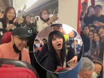 'Bà cô túi Gucci' gây náo loạn máy bay dằn mặt dân mạng