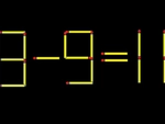 Thử tài IQ: Di chuyển một que diêm để 8-9=11 thành phép tính đúng