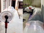 Khi nhà 3 phòng mà chỉ có một cây quạt