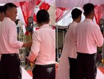 Phát biểu ở đám cưới, ông chú 'run cầm cập' khiến dân mạng bật cười