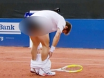 Sao Pháp gây bão khi tụt quần vì mất điểm ở Hamburg Open