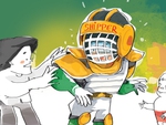 Shipper đi giao hàng như chơi bóng bầu dục