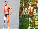 Thi thể hình chỉ với một chân một tay