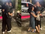 Bố mẹ hét lớn, ôm hôn con trai trở về sau 3 năm xa nhà