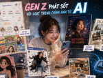 Thấy gì khi Gen Z phát sốt với loạt trend chỉnh ảnh mới bằng AI?