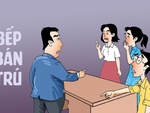 Phụ huynh kiểm tra 'đầu ra' suất ăn bán trú