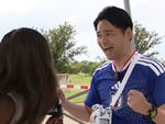 Nam cổ động viên Nhật gây bão tại World Cup chỉ nhờ một câu nói