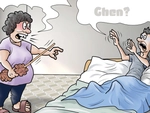 Bà vợ nổi cơn ghen với xăng E10