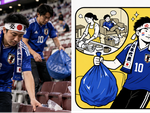 CĐV Nhật tại World Cup bị chê 'việc nhà thì nhác, việc chú bác...'
