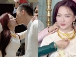 'Bé' Xuân Nghi 'vàng đeo trĩu cổ' trong ngày cưới kỹ sư công nghệ
