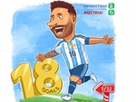 Messi đạt cột mốc 18 bàn thắng, xô đổ kỷ lục của Klose