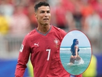 Bạn gái Ronaldo gây sốt với clip tắm biển giữa mùa World Cup