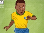 Tượng đài World Cup P.9: Pelé, nhà vua giúp Brazil sở hữu vĩnh viễn cúp vàng