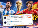 Choáng: Dự đoán Argentina thắng Tây Ban Nha ở World Cup 2026 từ năm 2021