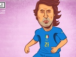 Tượng đài World Cup P.18: Andrea Pirlo, bộ não của tuyển Ý