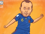 Tượng đài World Cup P.19: Iniesta và cú sút lịch sử ở phút 116
