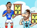 Mbappe vượt Messi trong cuộc đua Vua phá lưới
