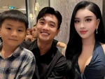 Quốc Trường làm ba nuôi con trai Lâm Khánh Chi, hứa tài trợ suốt đời