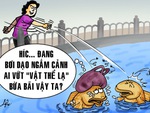 Vứt rác xuống kênh, mất ý thức và mất cả tiền