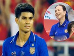 Nụ cười gây chú ý của Madam Pang khi Kakana sút penalty bay lên trời