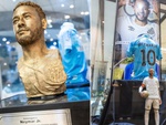CLB Santos tạc 2 bức tượng Neymar