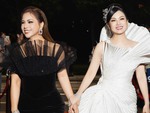 Hà Phương và Minh Tuyết hội ngộ, nắm tay không rời trên thảm đỏ