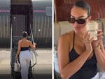 Ronaldo đang bị vợ ‘lấn chiếm’ máy bay riêng