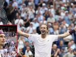 Màn ăn mừng 'load chậm' nhất Grand Slam của Zverev ở US Open 2026