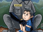 Vệ sĩ bốn chân của cậu chủ nhỏ