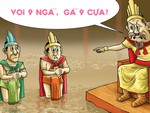 Sơn Tinh, Thủy Tinh ế vợ vì 'đề bài' quá khó