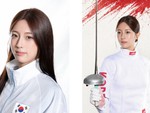 Nữ VĐV đấu kiếm Hàn Quốc gây sốt Asiad vì đẹp như nhân vật AI