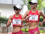 Asiad 2026: Nữ VĐV Trung Quốc gây tò mò với miếng dán rốn khi thi đấu