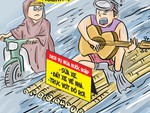 Dịch vụ ăn theo nhờ 'hồi chiều trời mưa'