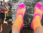 Thông điệp ý nghĩa của nam runner chạy marathon bằng giày cao gót