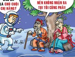 Không thể nhận ra chú Cuội và chị hằng nữa