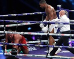 Knock-out Pulev sau 9 hiệp, Anthony Joshua hướng đến trận thống nhất đai với Tyson Fury