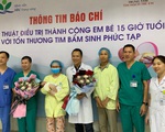 Phẫu thuật tim bẩm sinh cho bé sơ sinh chỉ 15 giờ tuổi