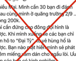 Đăng tin giả câu view để bán hàng online: ‘Cần 30 bạn đi đánh nhau…’