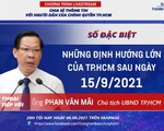 20h tối 6-9: Chủ tịch UBND TP.HCM trả lời trực tiếp về định hướng của TP sau 15-9
